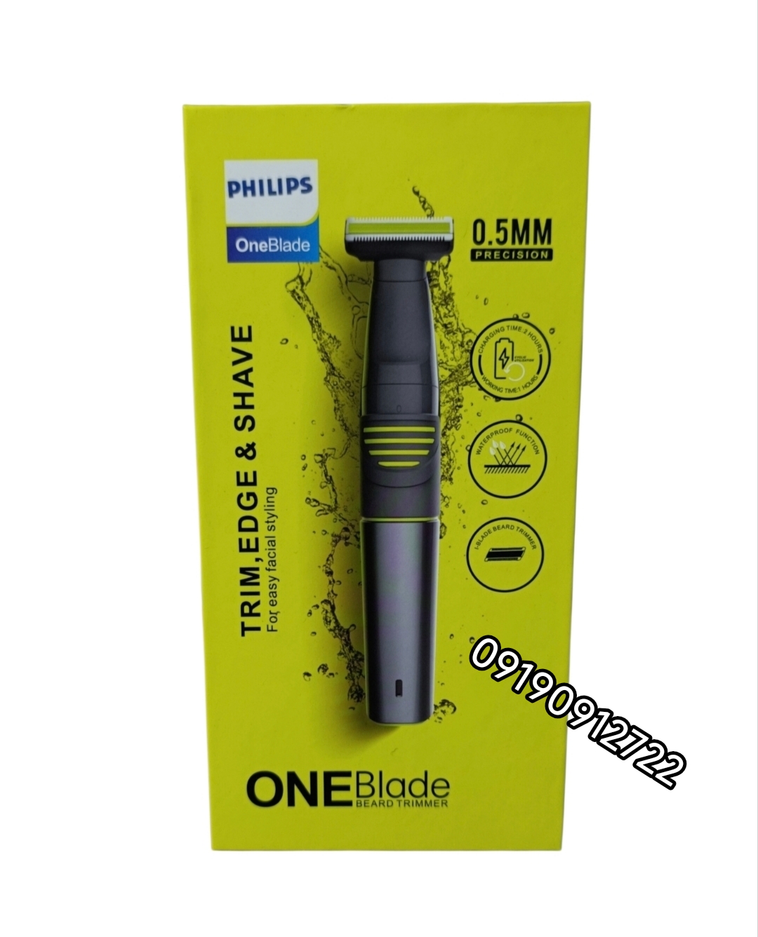 ماشین اصلاح فیلیپس وان بلید مدل 1424 نام انگلیسی: Philips OneBlade QP1424 Face Trimmer & Shaver مشخصات