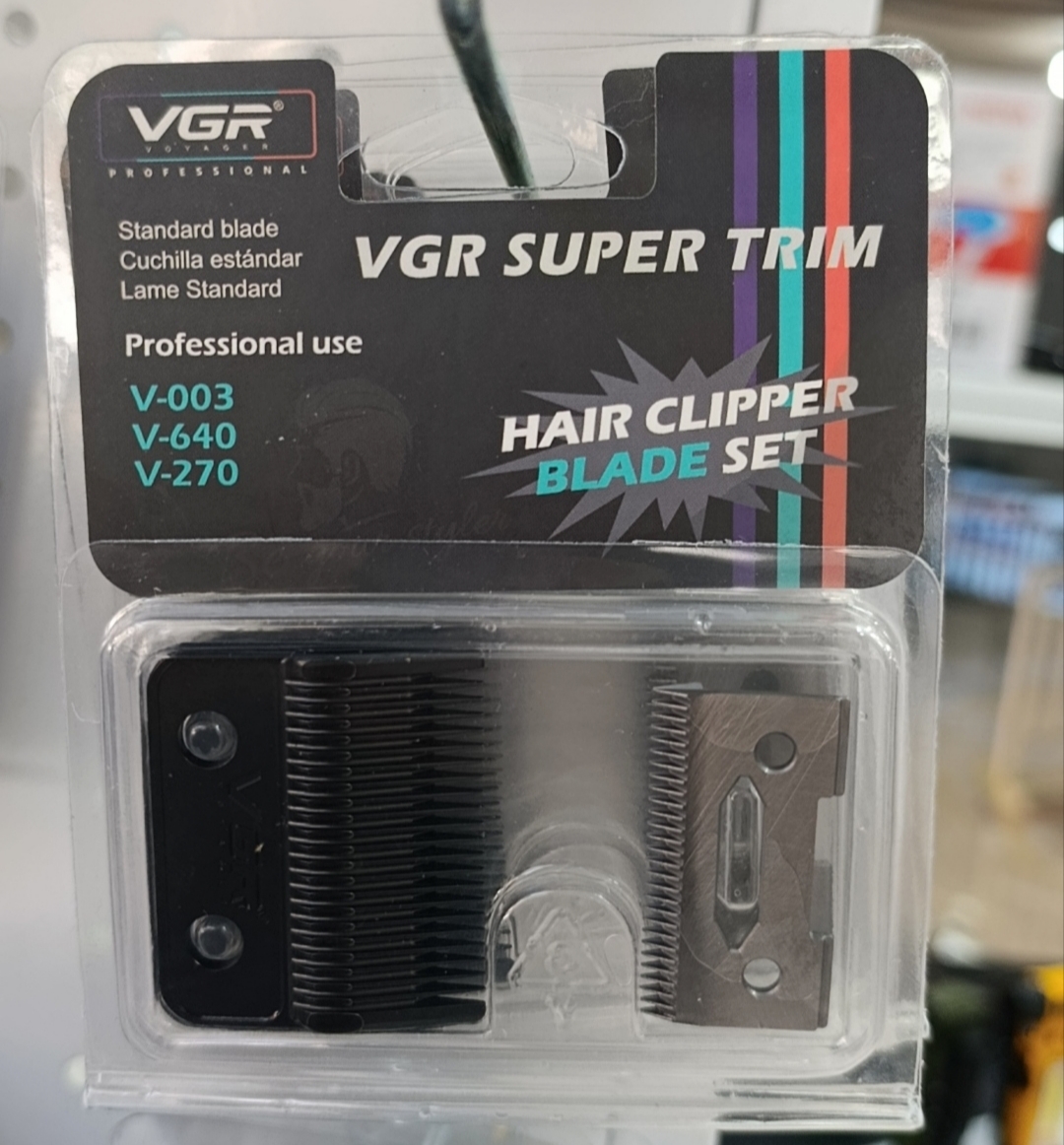 تیغه ماشین اصلاح وی جی ار مدل های (V-003وV-640وV-270)