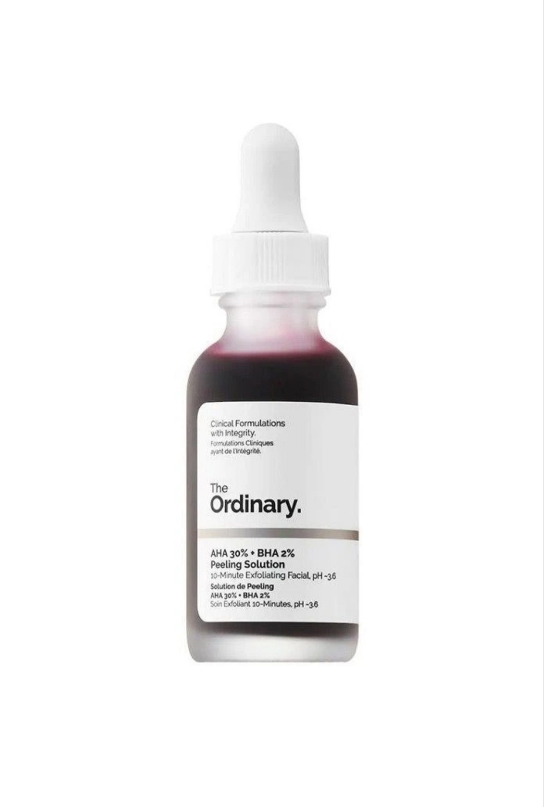 سرم پیلینگ و لایه بردار AHA 30% + BHA 2% اوردینری 30 میل وستا دارو سلامت