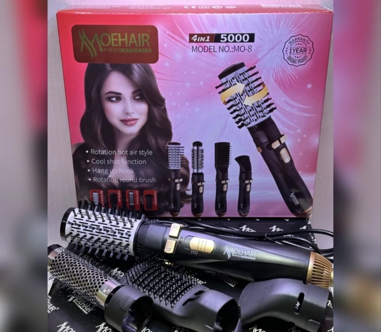 سشوار چرخشی 4کاره موهیر مدل MO-8
